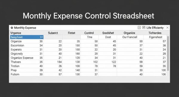 Planilha Controle de Gastos Mensais: Organize sua Vida Financeira de Forma Eficiente