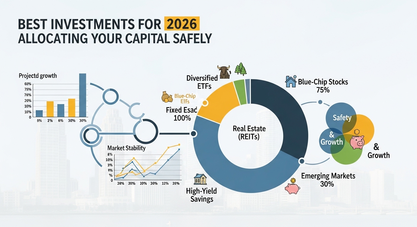 Melhores Investimentos para 2026: Atribuindo Seu Capital com Segurança