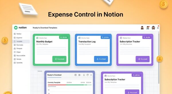Controle de Gastos no Notion: Descubra Templates Prontos para Baixar