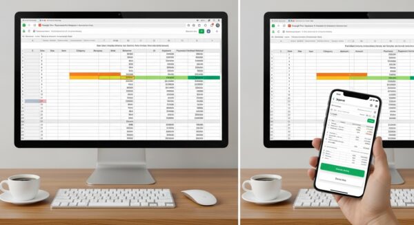 Planilha de Controle de Gastos no Google Sheets: Sincronize seu Celular e PC para Gerenciar seu Orçamento